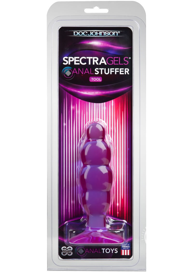 Spectragels Anal Toys The Anal Stuffer Toy Purple