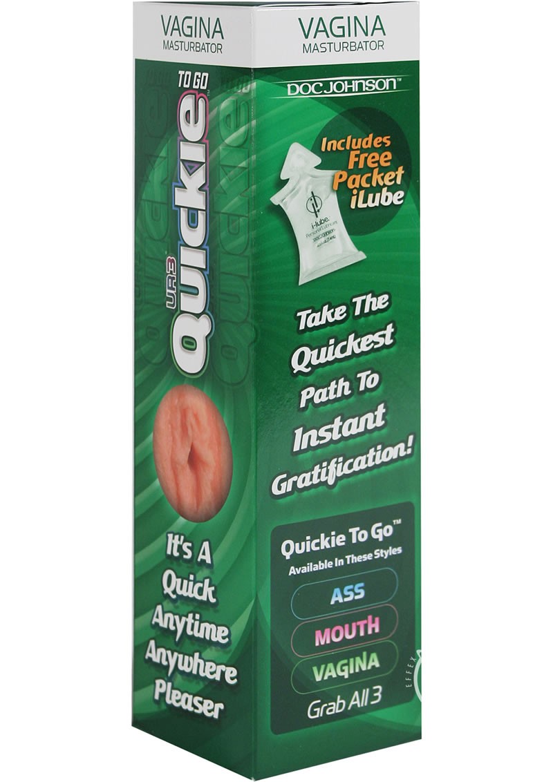 Quickies To Go UR3 Vagina Masturbator Flesh