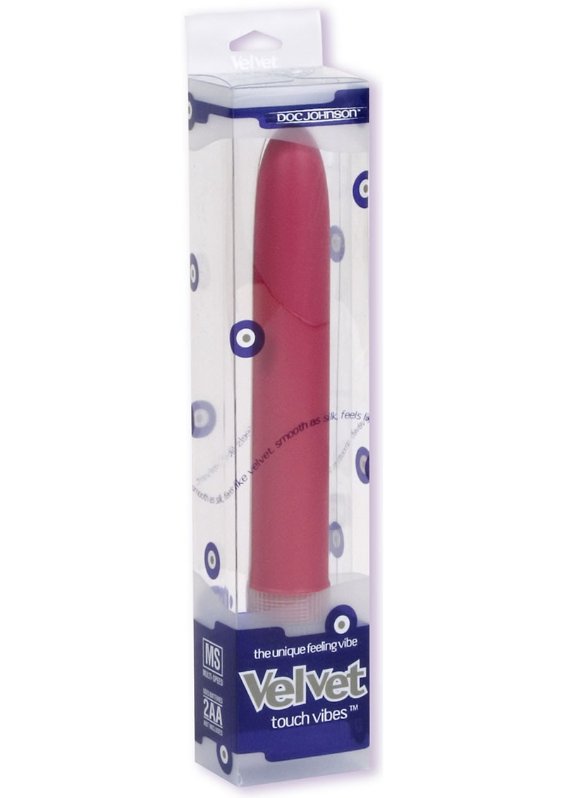Velvet Touch Vibes 7 Inch Waterproof Dusty Rose