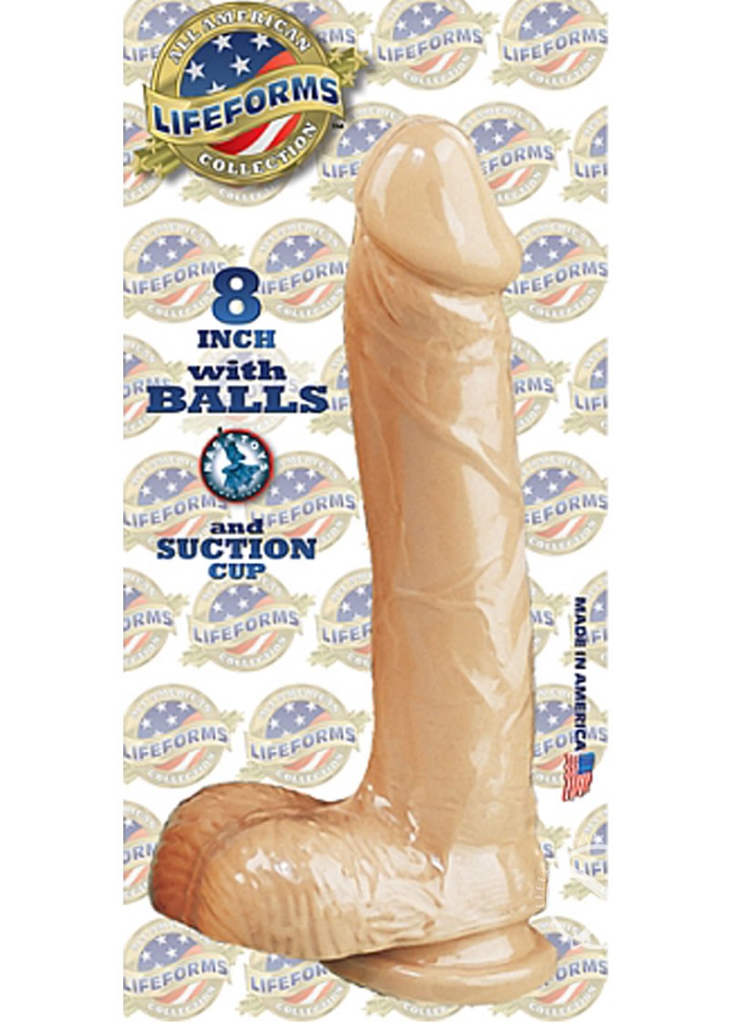 All American Lifeforms 8 Inch w/ Balls & Suction Cup Flesh
