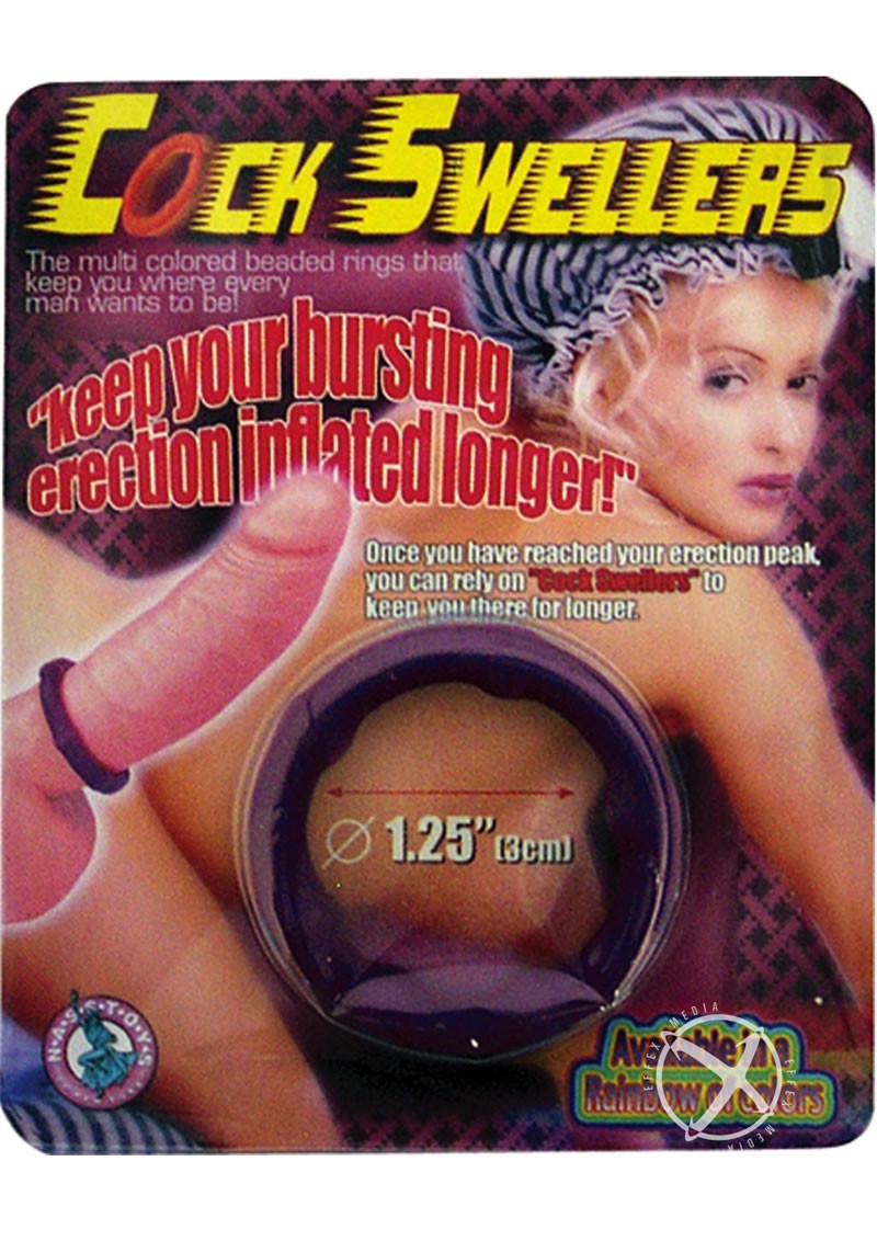 Cock Swellers Beaded Ring Purple