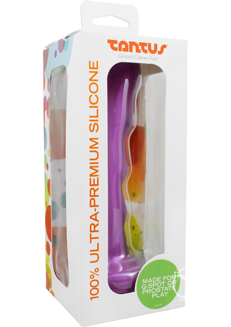 Charmer Silicone Dildo 6 Inch Purple Haze