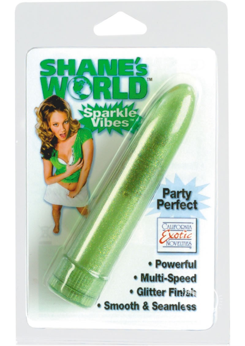 SHANES WORLD SPARKLE VIBES 5 INCH GREEN