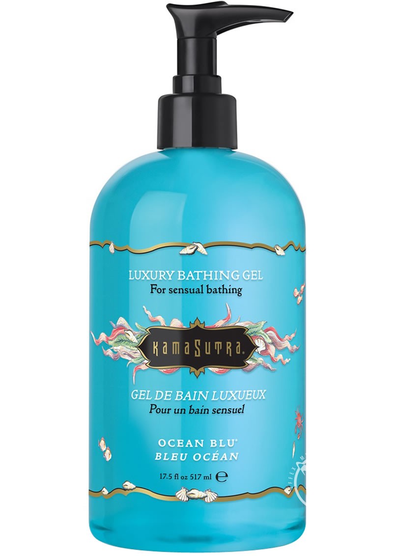 Kama Sutra Luxury Bathing Ocean Blu Clove 17.5 Ounce                                               