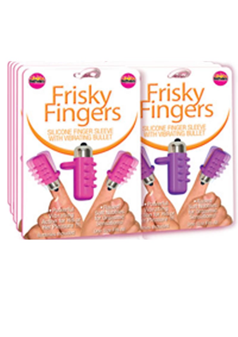 Frisky Fingers Finger Sleeve w/ Bullet Magenta