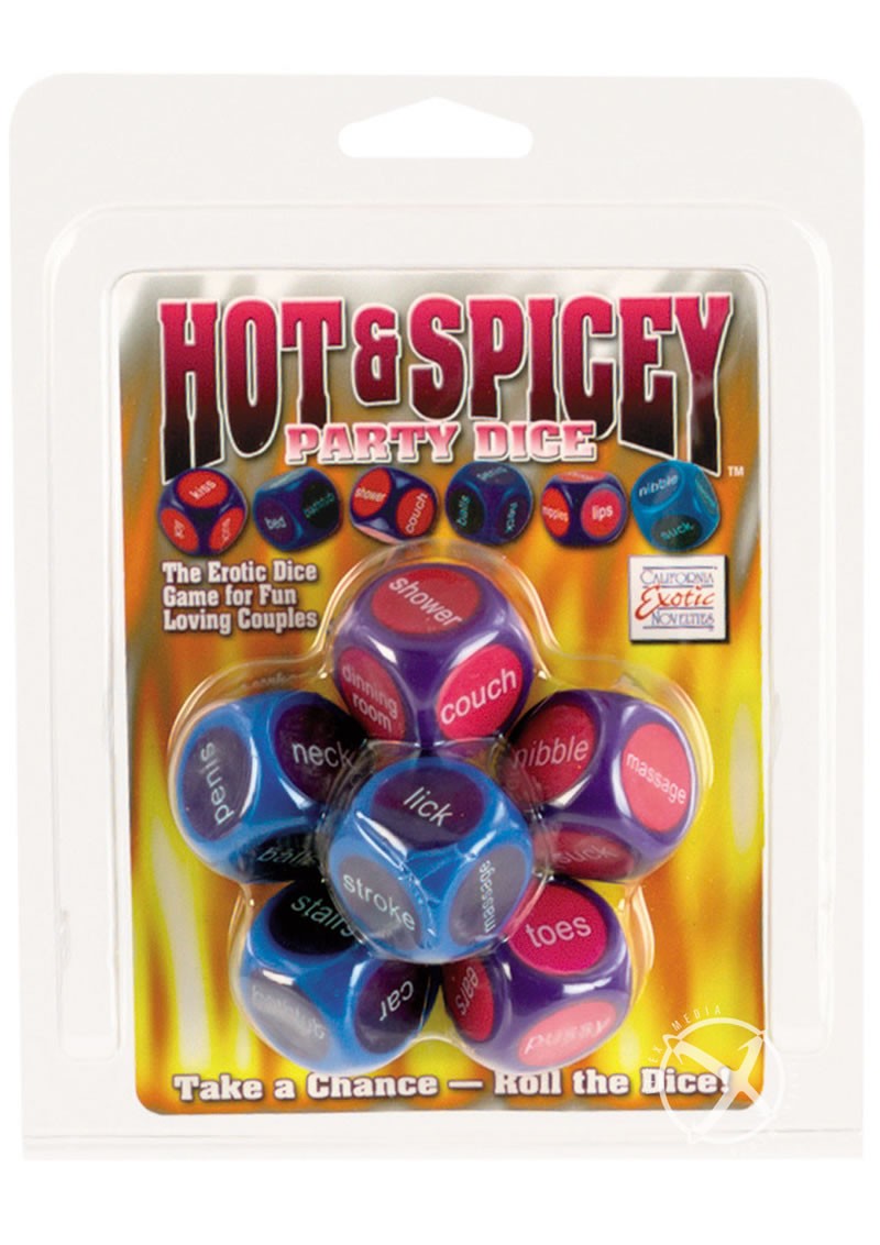Hot And Spicey Party Dice Game