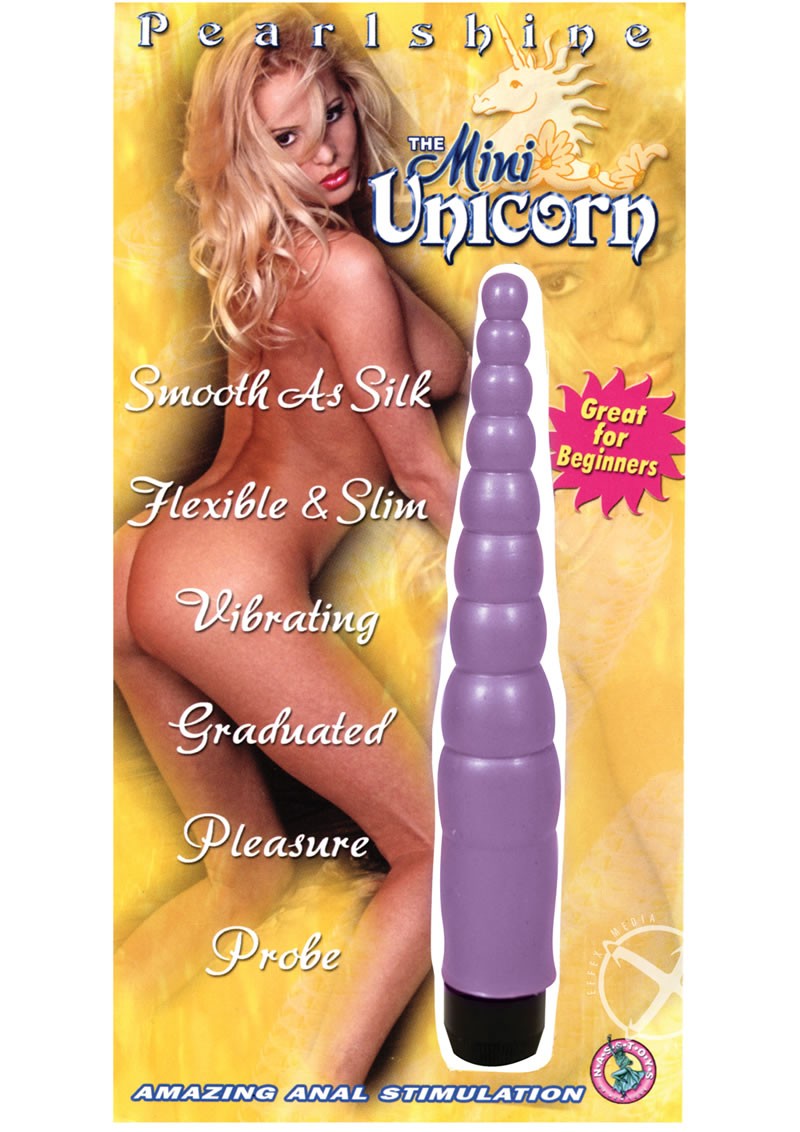 Pearlshine The Mini Unicorn Anal Vibrator Purple