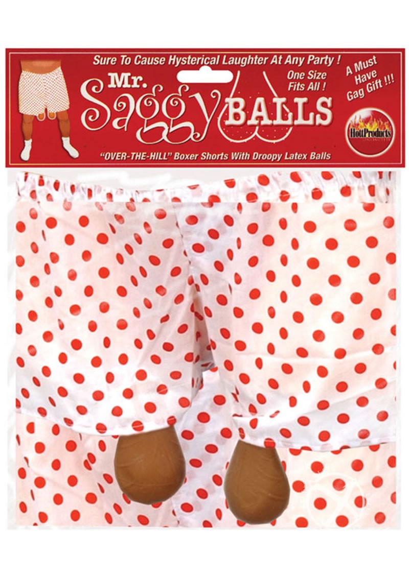Mr Saggy Balls Over The Hill Boxers With Droopy Latex Balls