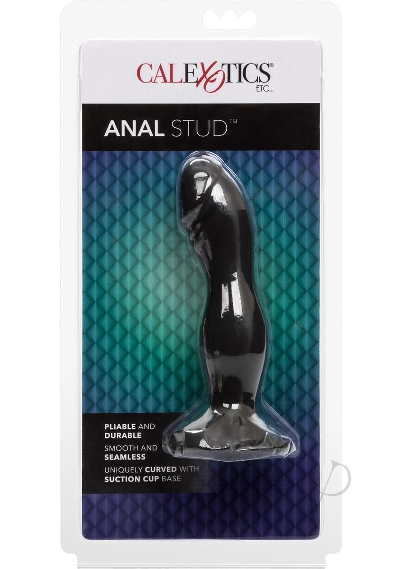 Silicone Anal Stud Black