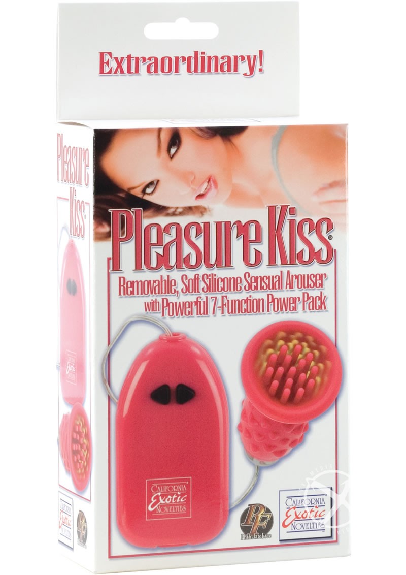 Pleasure Kiss Soft Sensual Arouser 2.75 inch Pink