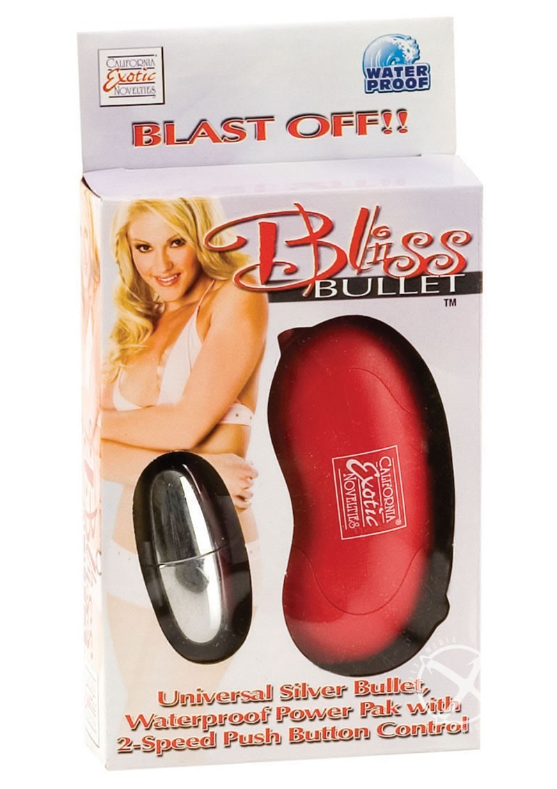 Bliss Bullet Universal Silver Bullet Power Pack 2.2 Inch Red