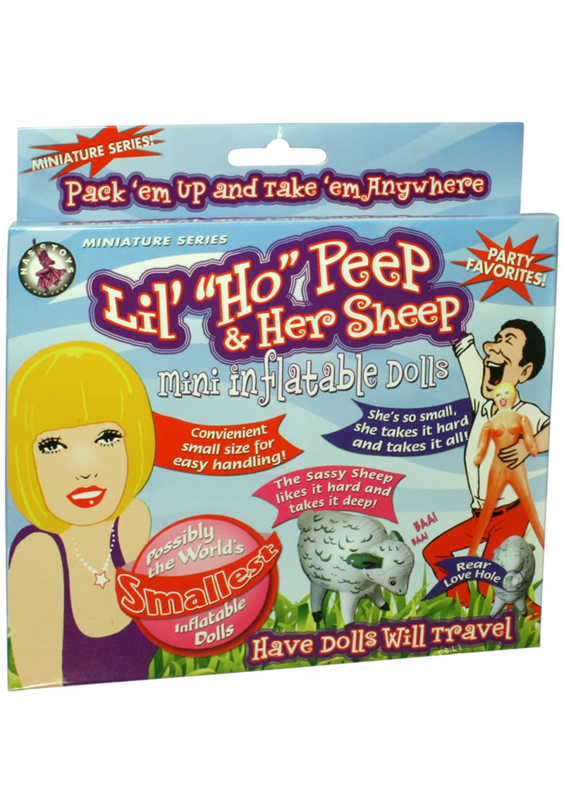 Lil Ho Peep And Her Sheep Mini Inflatable Doll Flesh