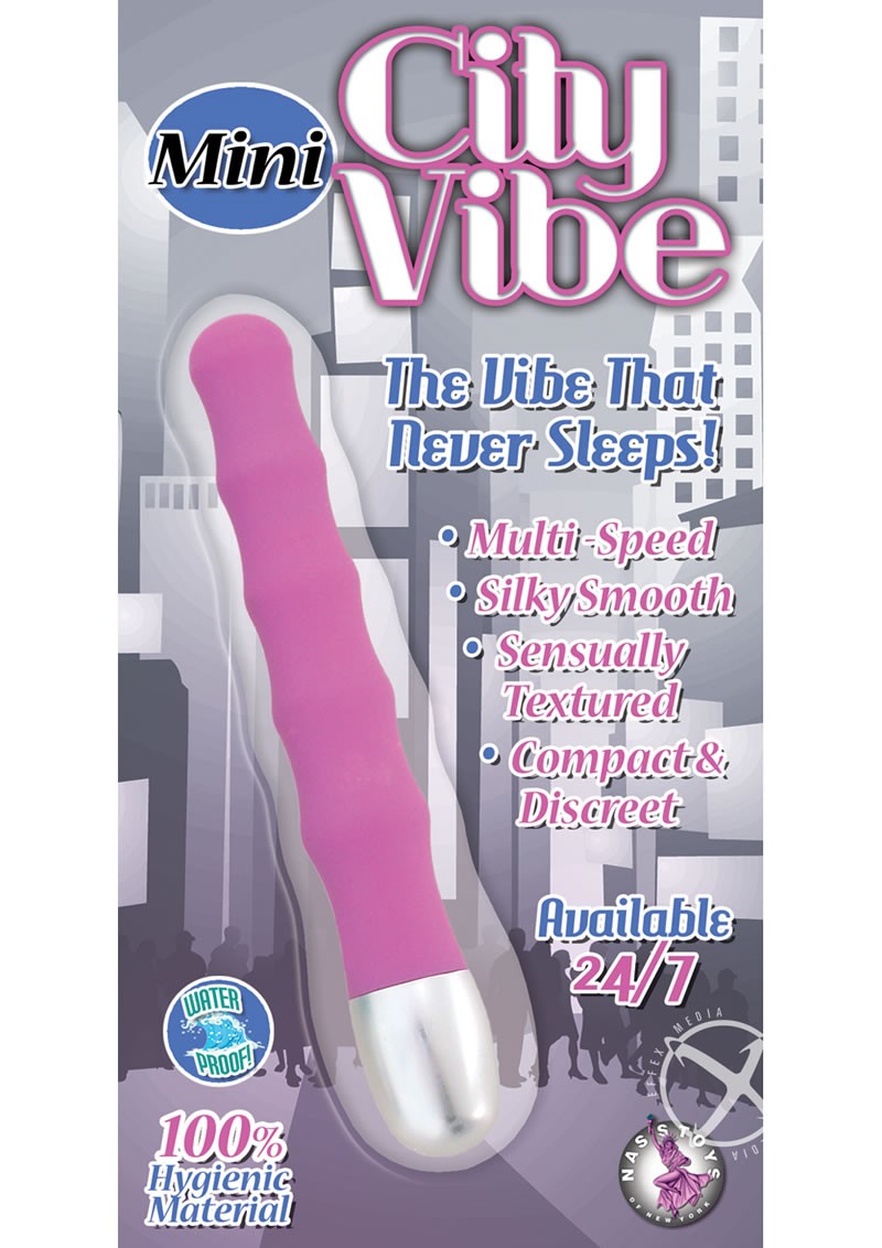 Mini City Vibe Waterproof 4 Inch Lavender