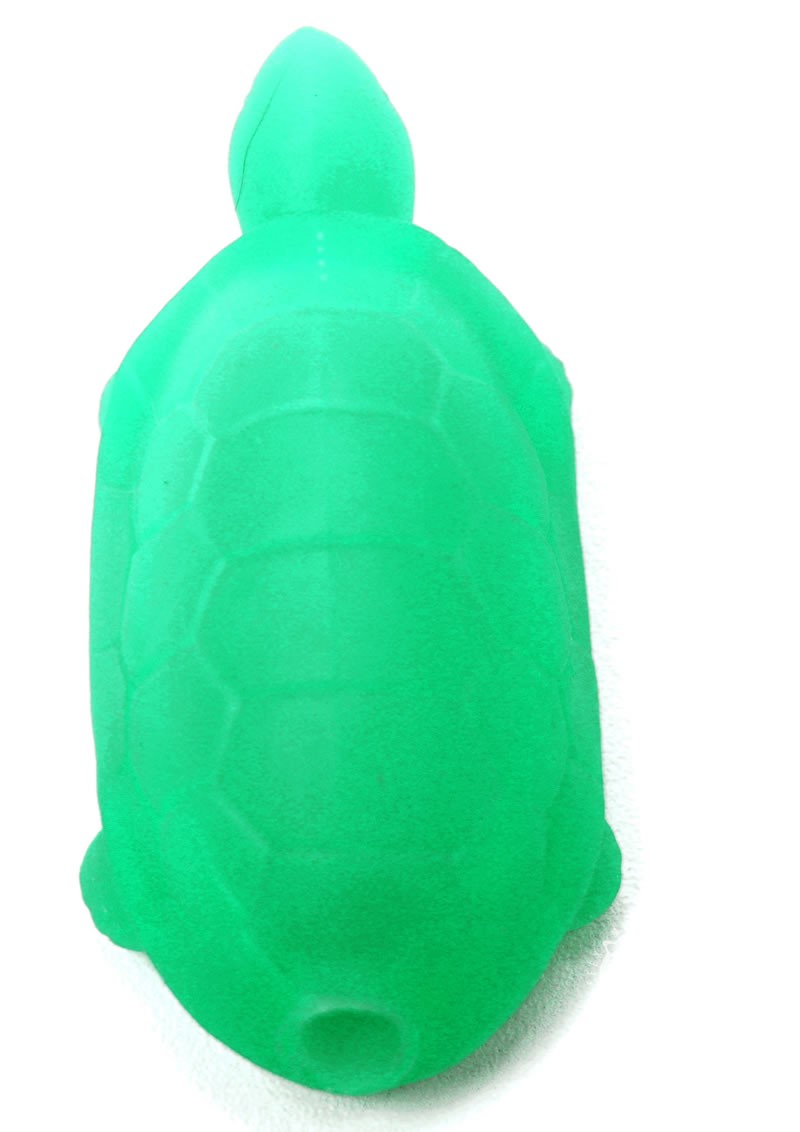 PLEASURE SILICONE SLEEVE FOR EGGS OR BULLETS TURTLE