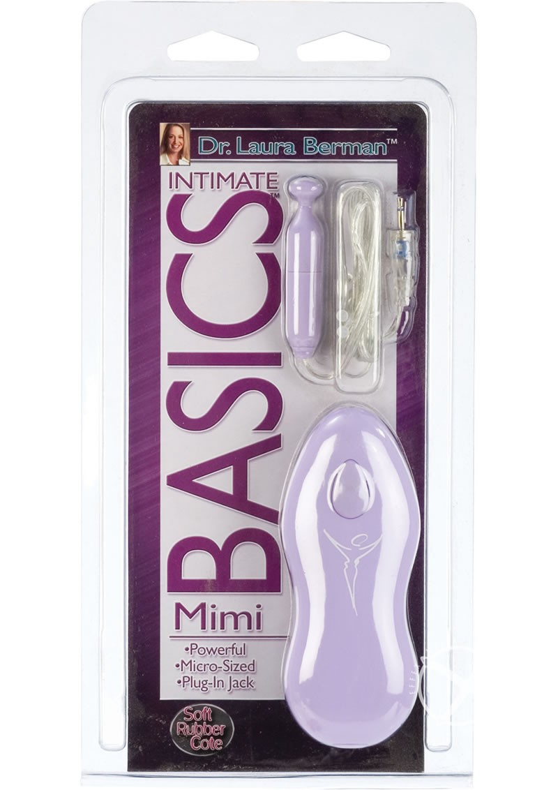 Dr Laura Berman Intimate Basics Mimi Micro Bullet Lavender
