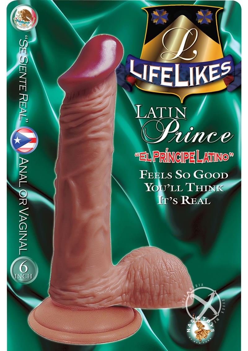 Lifelikes Latin Prince Dildo 6 Inch Flesh