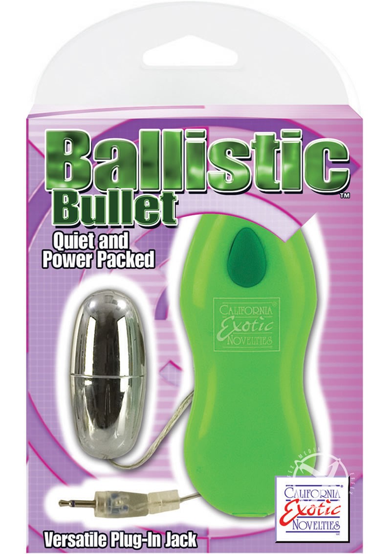Ballistic Bullet w/ Versatile Plug In Jack 2 Speed Remote 2.2 Inch Green