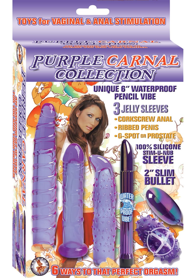 Purple Carnal Collection Waterproof Purple