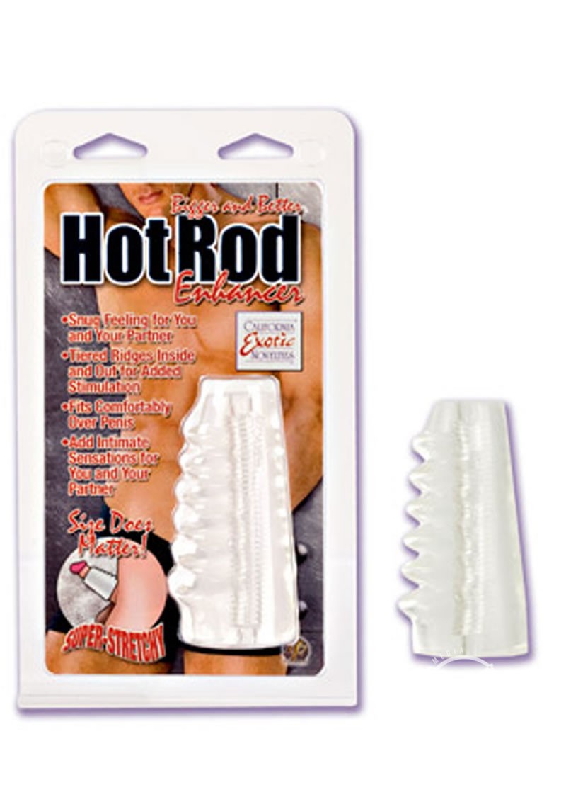 Bigger And Better Hot Rod Enhancer 3.5 Inch Clear