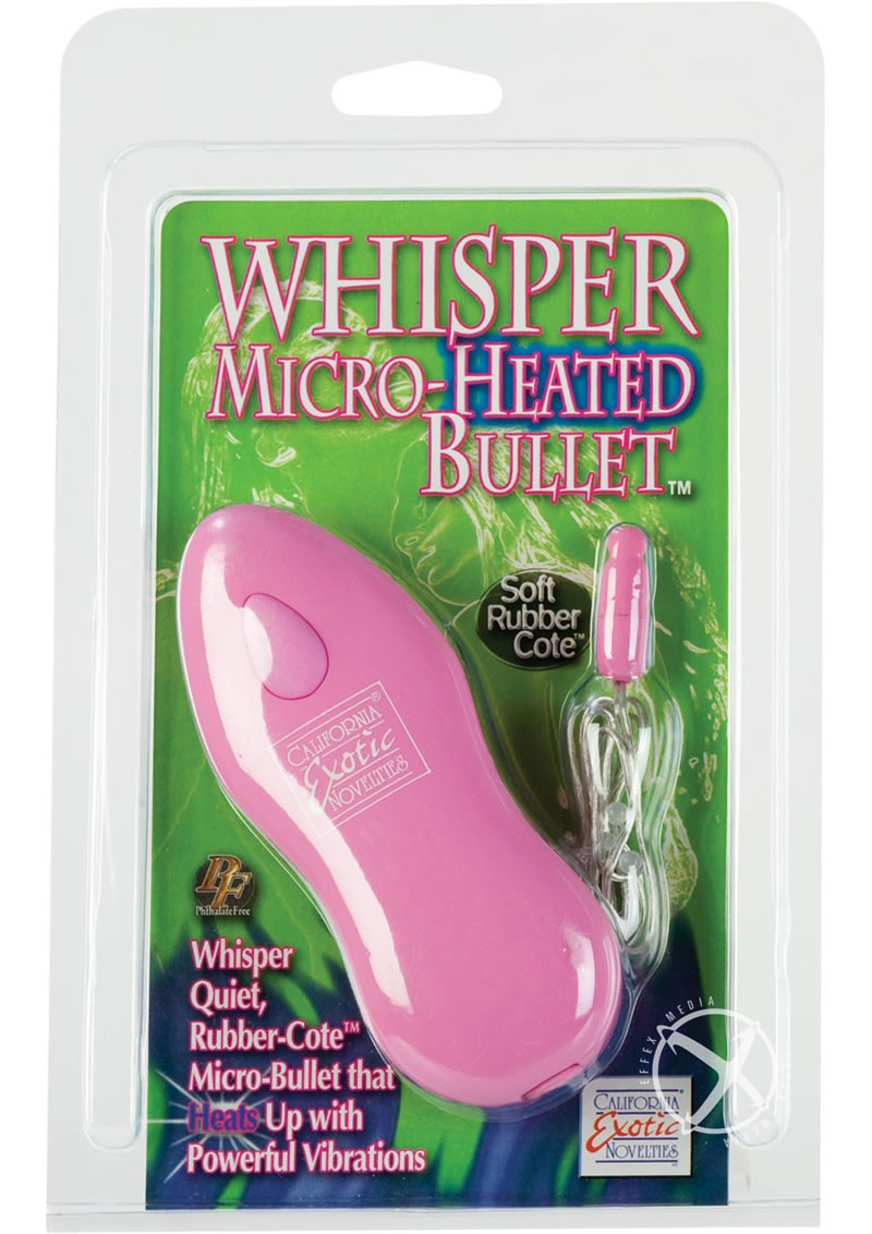 Whisper Micro Heated Bullet Pink