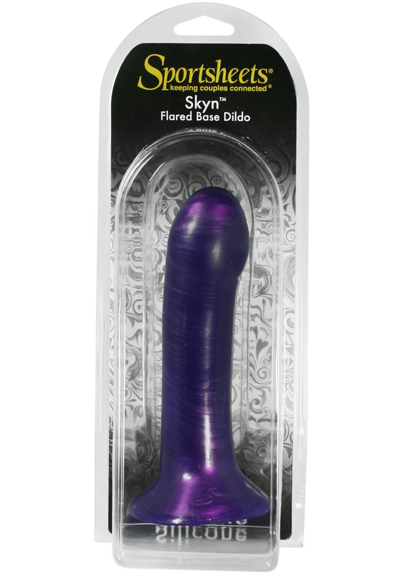 Sedeux Skyn Silicone Dildo 6.5 Inch Purple