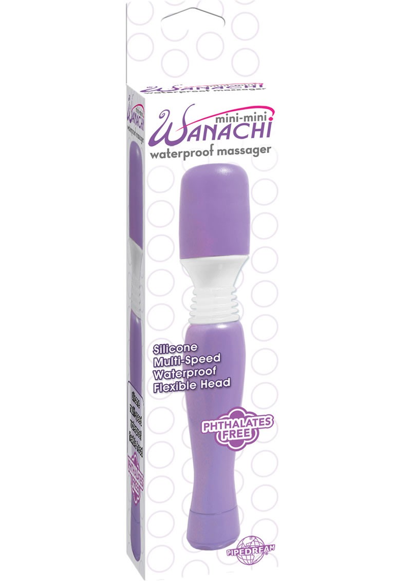 Mini Mini Wanachi Massager 5.25 Inch Purple