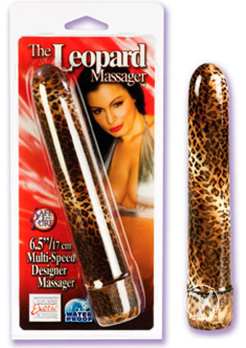 THE LEOPARD MASSAGER 6.5 INCH LEOPARD