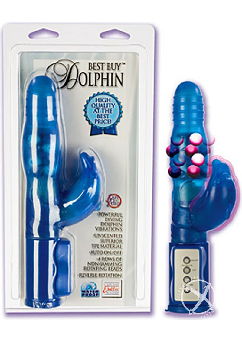 Basic Essentials Diving Dolphin Waterproof 5 inch Blue