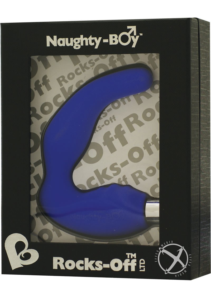Naughty Boy Silicone Vibrator Blue