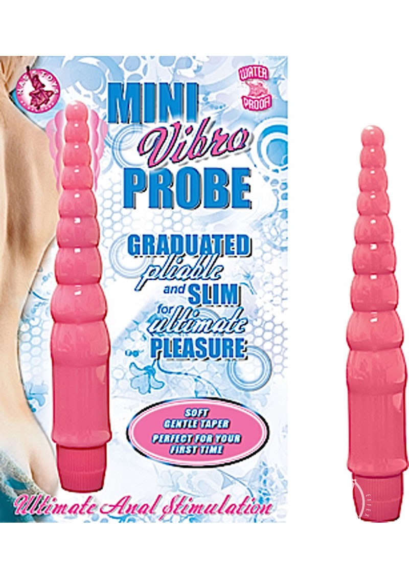 Mini Vibro Anal Probe Pink