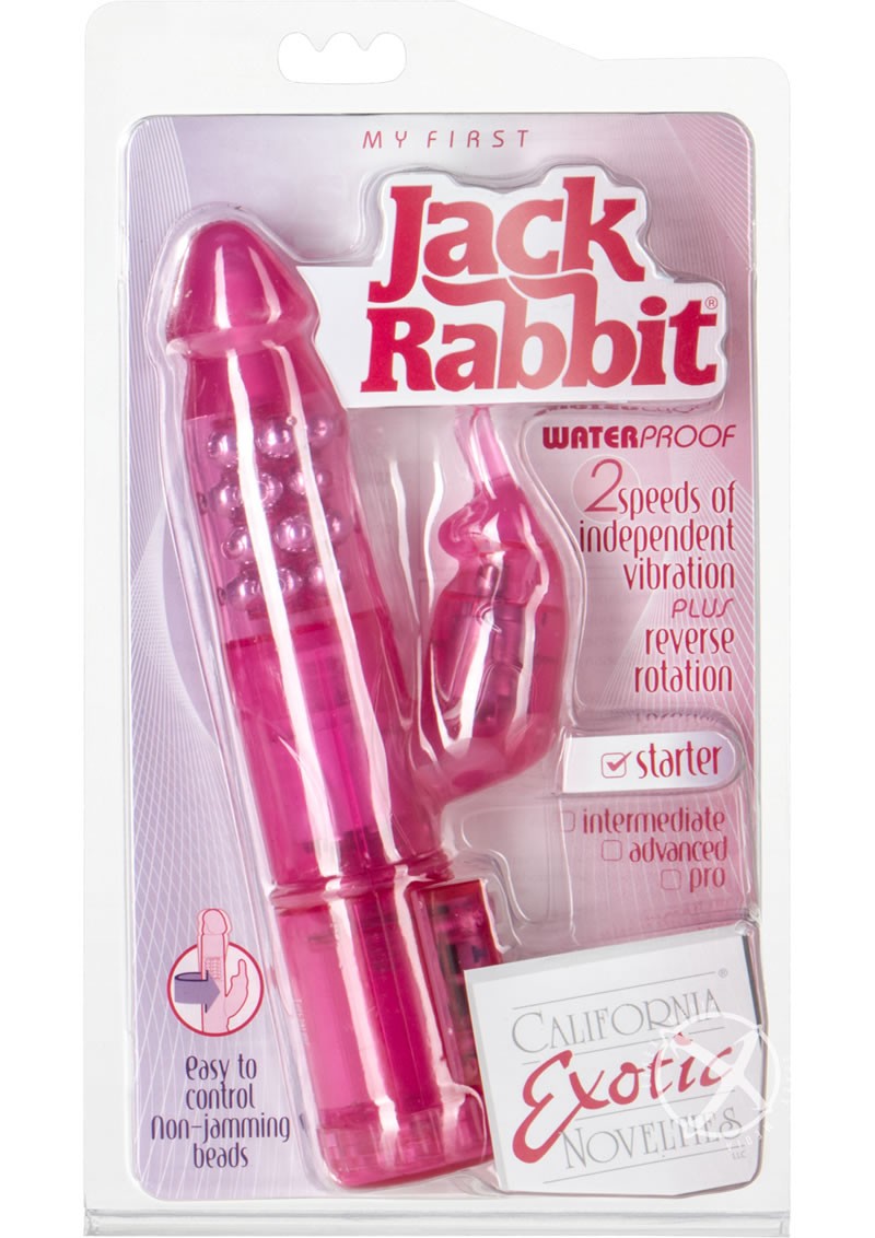 MY FIRST JACK RABBIT 5 INCH PINK