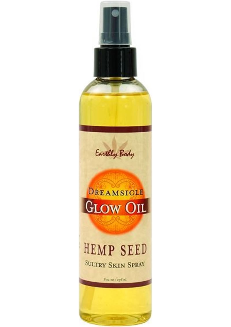 Glow Oil With Hemp Seed Dreamsicle 8 Ounce Spray