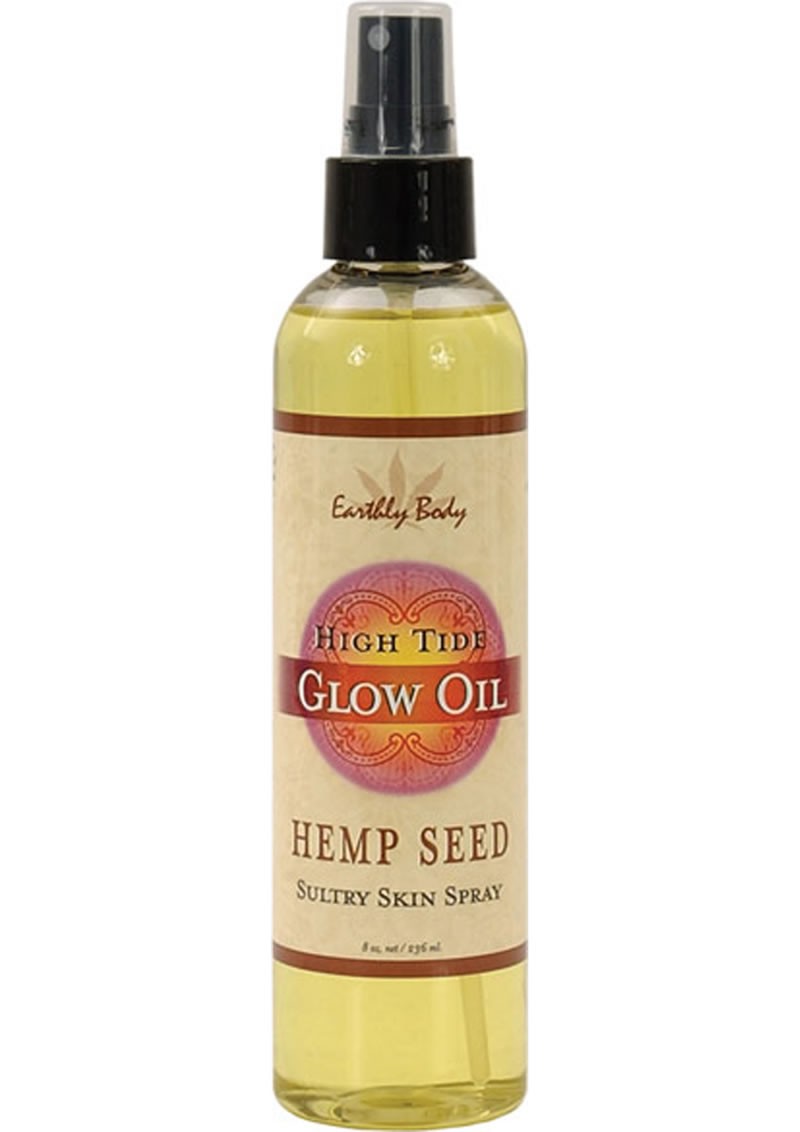 Glow Oil With Hemp Seed High Tide 8 Ounce Spray