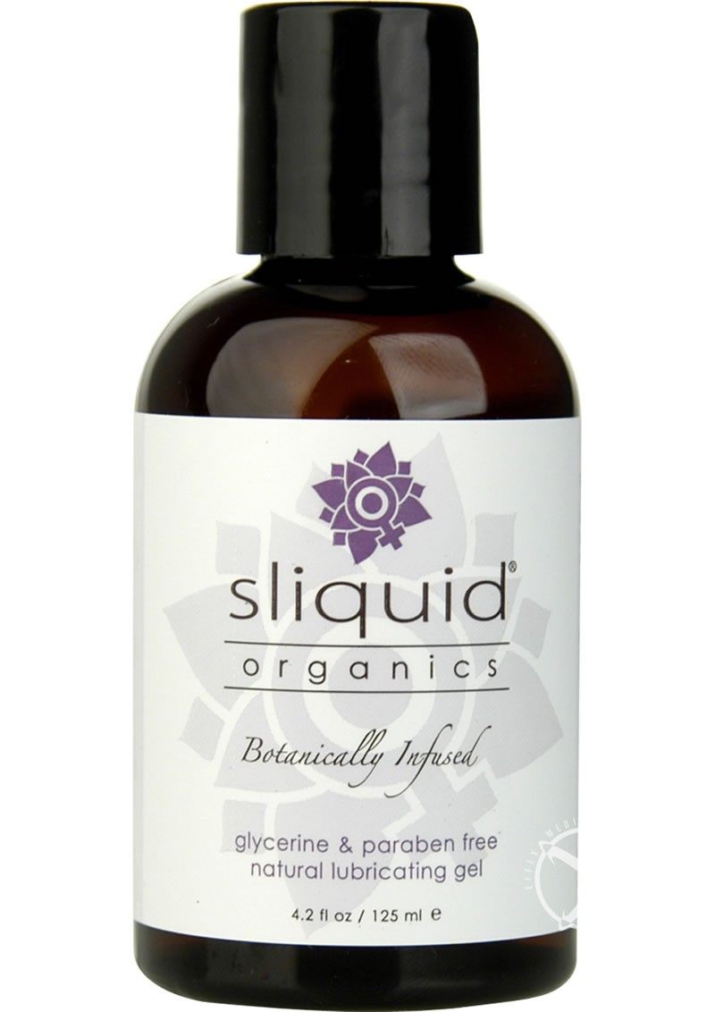 Sliquid Organics Botanically Infused Water Based Gel Lubricant 4.2 oz