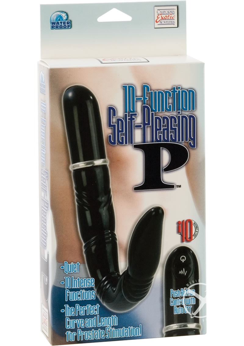 10 FUNCTION SELF PLEASING P4 INCH BLACK