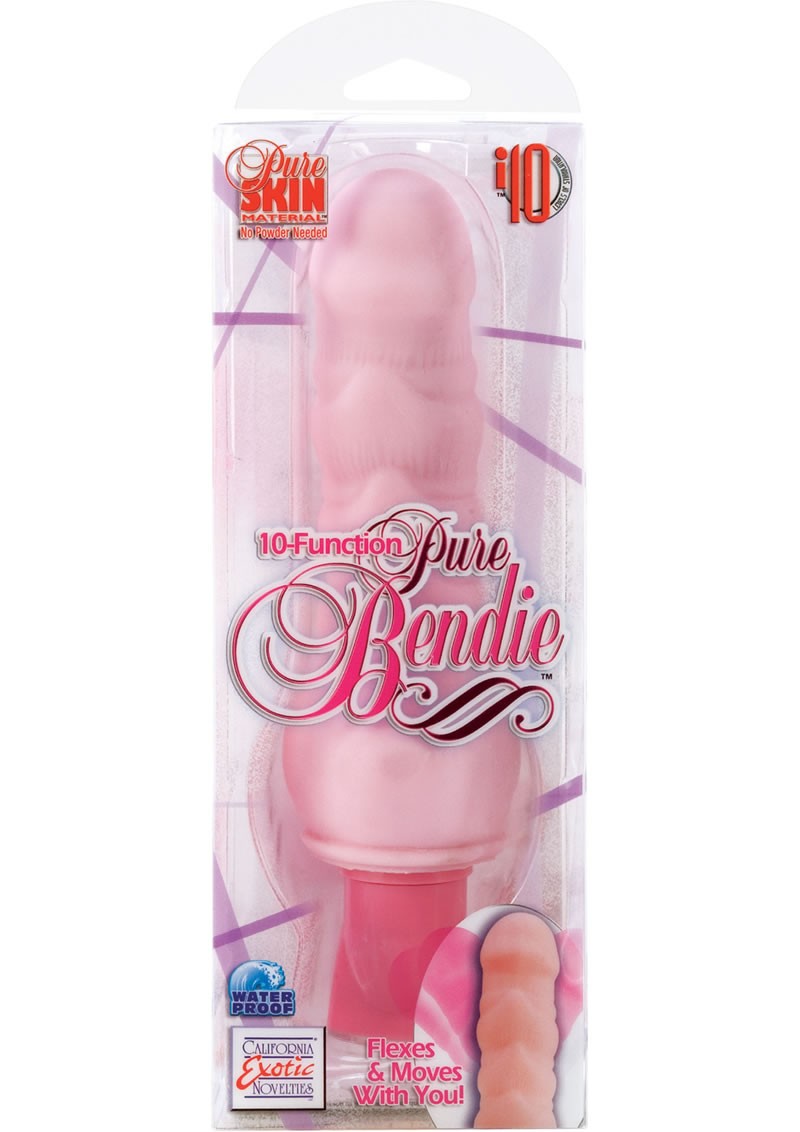 10 FUNCTION PURE BENDIE PURE SKIN 6.75 INCH PINK