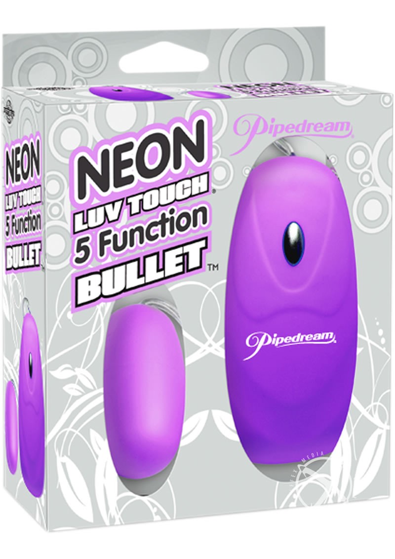 Neon Luv Touch 5 Function Bullet 2.25 Inch Purple