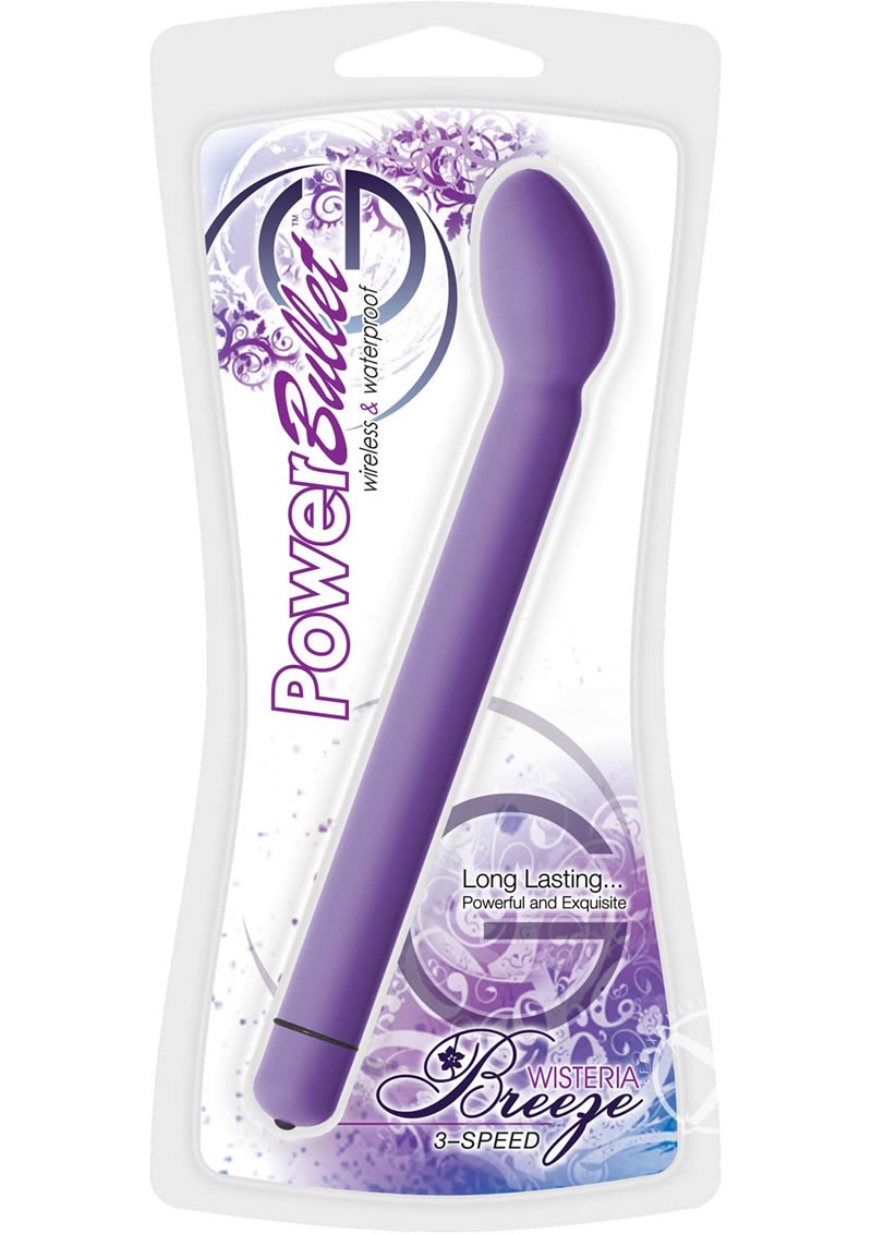 Power Bullet G Wisteria Breeze Waterproof 6.5 Inch Lavender