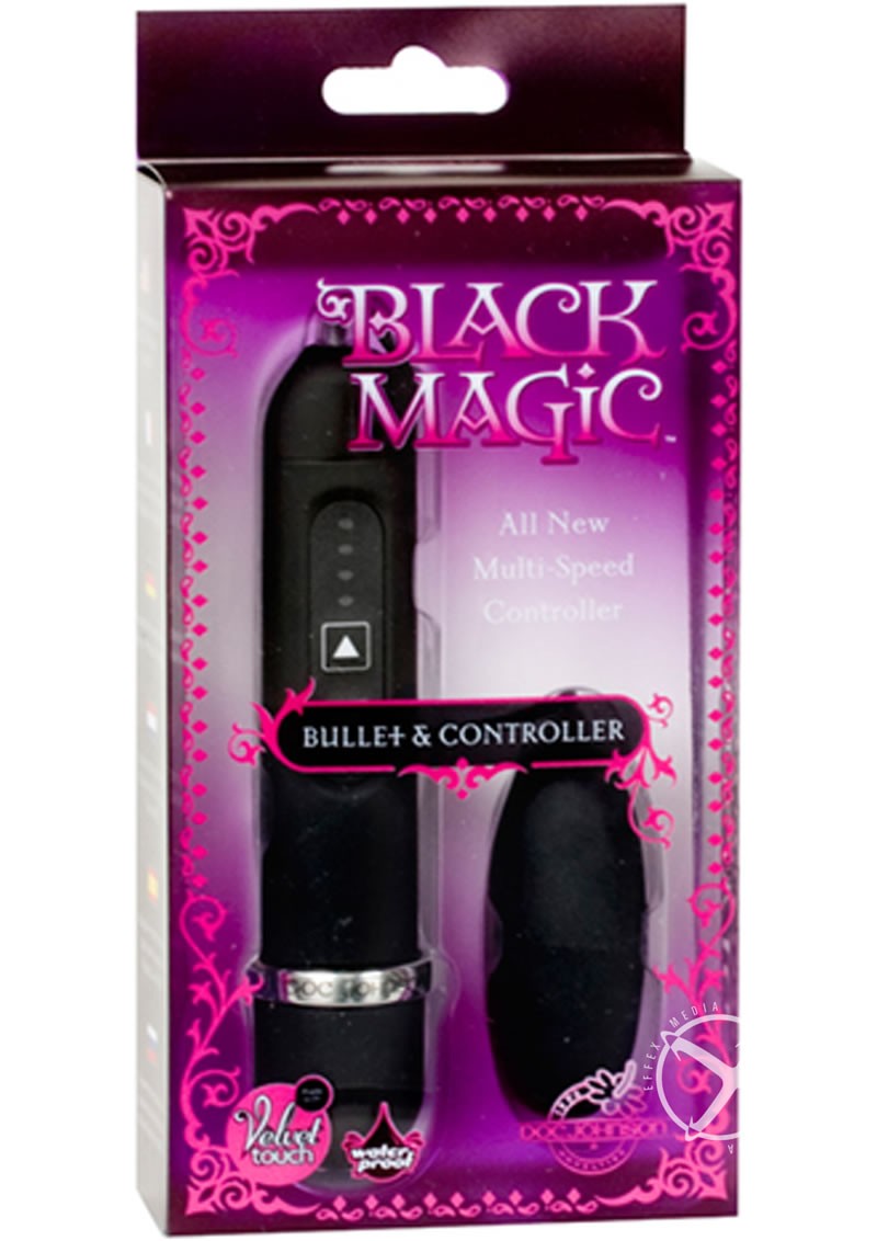 Black Magic Bullet And Controller Waterproof Black