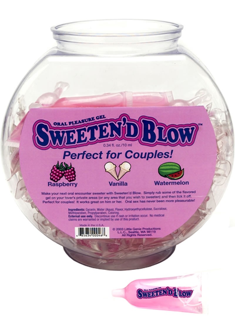 Sweeten D Blow Pillow Packs Assorted Flavors .34 Ounce