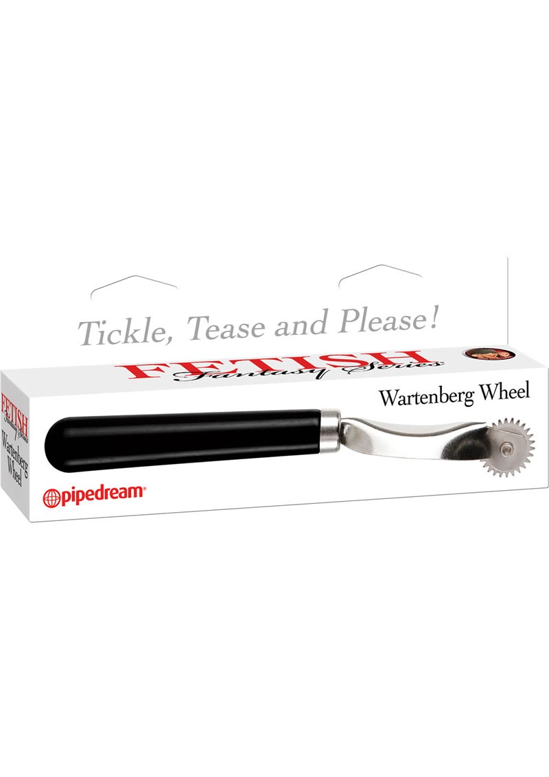 Fetish Fantasy Wartenberg Wheel Black Silver