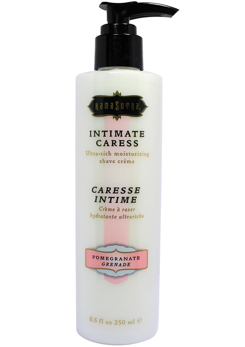 Intimate Caress Moisturizing Shave Cream For Women Pomegranate Grenade 8.5 oz