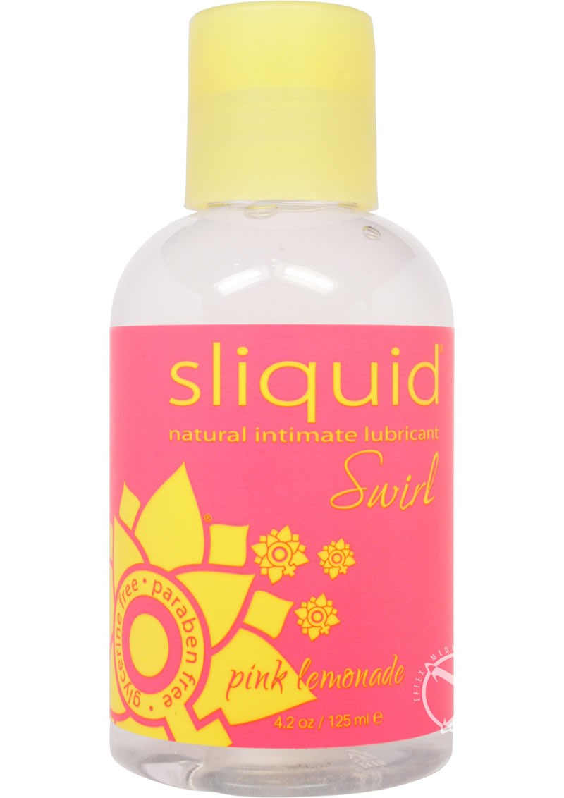 Sliquid Swirl Water Based Lubricant Pink Lemonade 4.2 Ounce