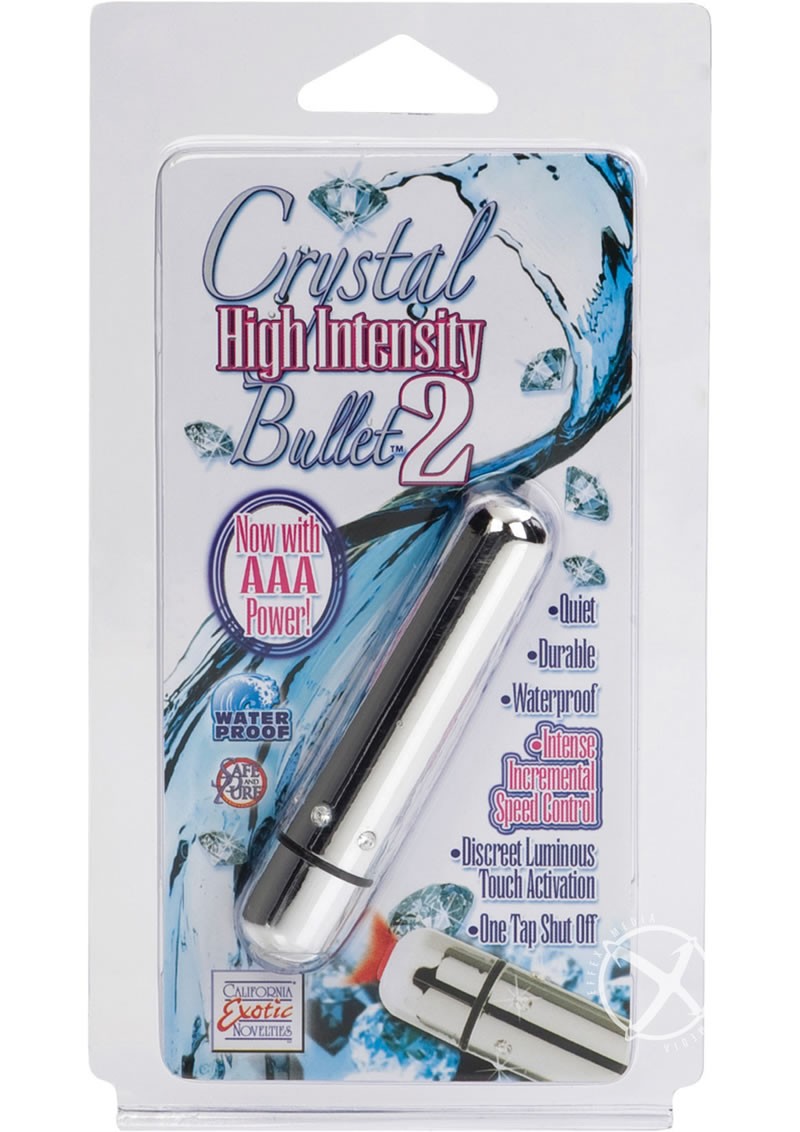 Crystal High Intesity Bullet 2 Waterproof Silver