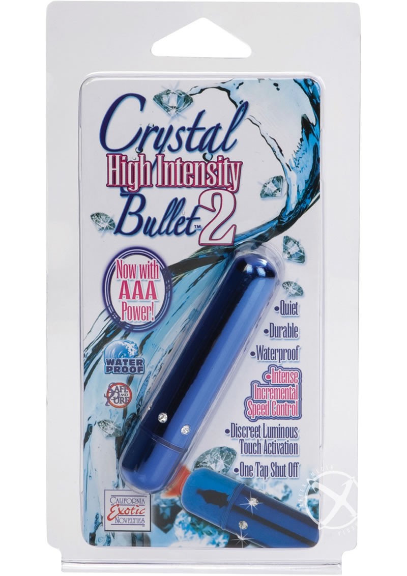Crystal High Intesity Bullet 2 Waterproof Blue