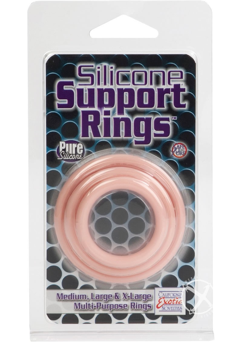Silicone Support Rings Medium Large And Extra Large Ivory