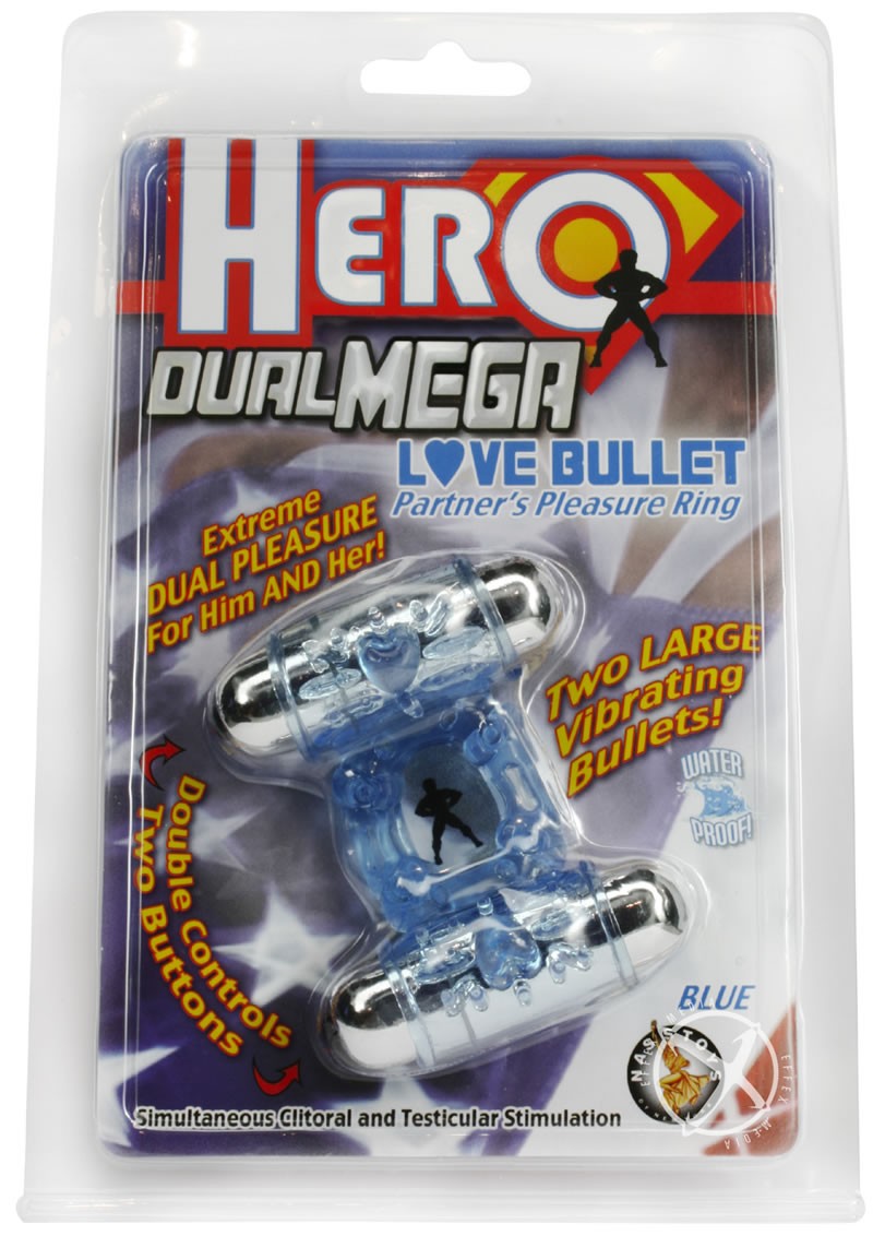 Hero Dual Mega Love Bullet Blue
