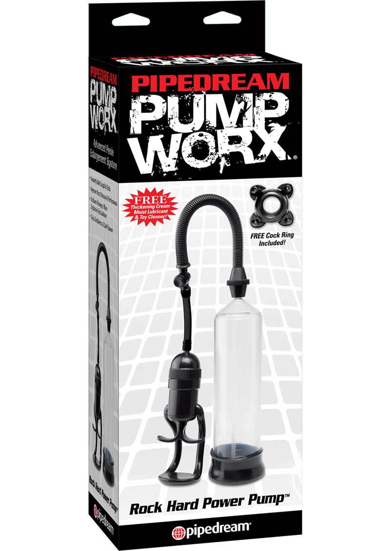 Pump Worx Rock Hard Power Pump With Cockring