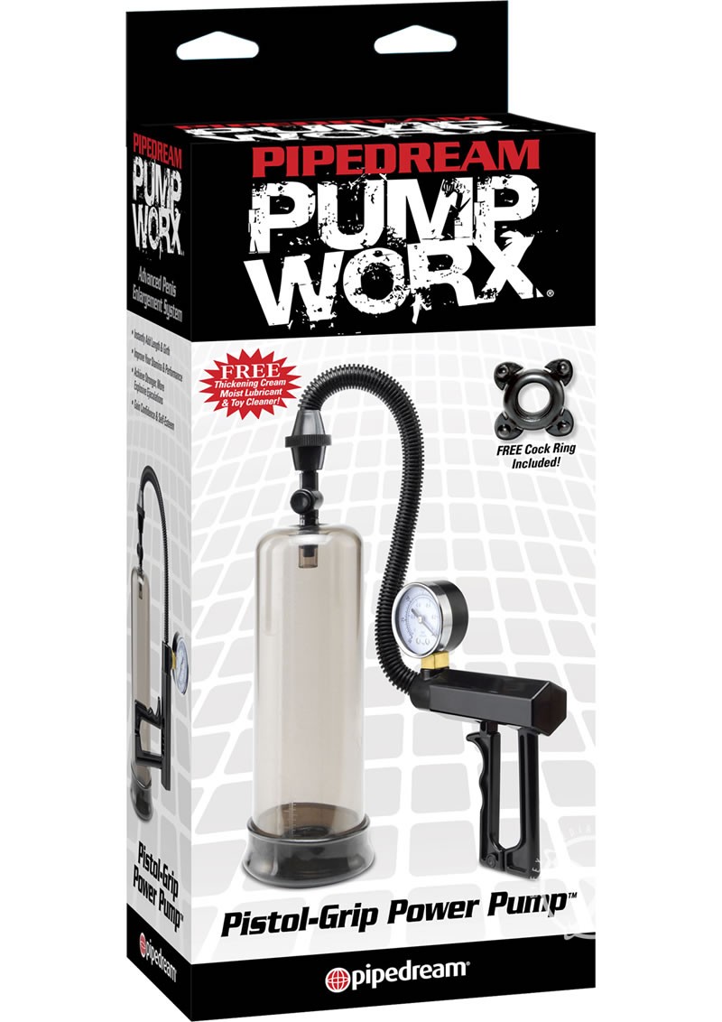Pump Worx Pistol Grip Power Pump Smoke