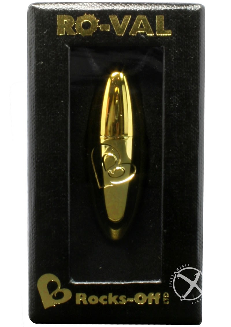 Ro Val Pendant Style Bullet Gold